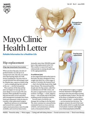 cover image of June 2025. Mayo Clinic Health Letter